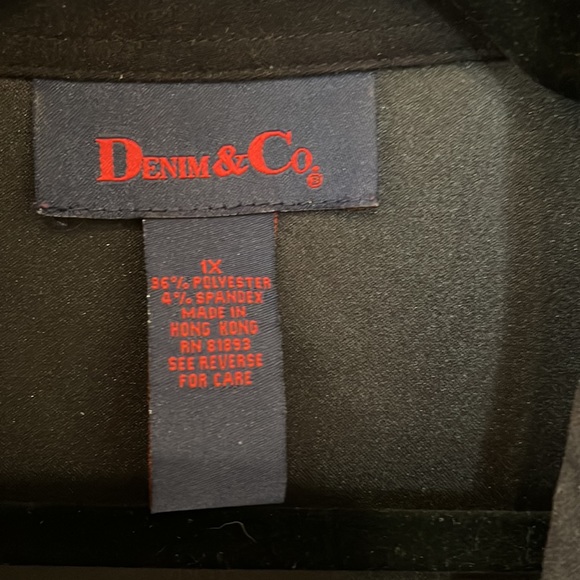 Faux, suede Denim and Company designed vest - Picture 2 of 4